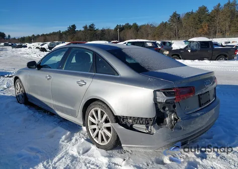 2016 Audi A6 2.0T Premium Plus z USA, uszkodzony, nr VIN WAUGFAFC6GN008439